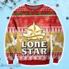 Lone Star Beer Ugly Sweater Christmas Party