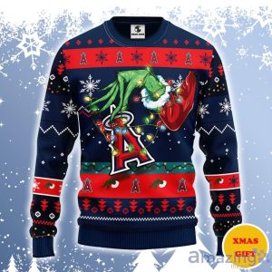 Los Angeles Angels Grinch Ugly Sweater Gift For Christmas Product Photo 1