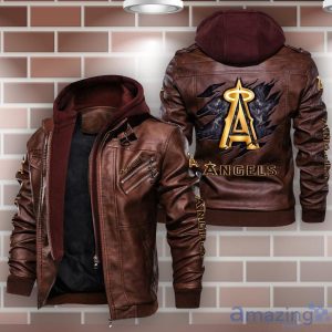 Los Angeles Angels Leather Jacket For Fans Product Photo 2