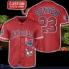 Los Angeles Angels Personalized Name MLB Fans Stitch Baseball Jersey Shirt Red