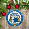 Los Angeles Chargers Ceramic Ornament Snoopy Christmas Special Gift