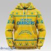 Los Angeles Chargers Christmas Hooded Sweater