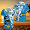 Los Angeles Chargers NFL Mickey Tropical Hawaiian Shirt