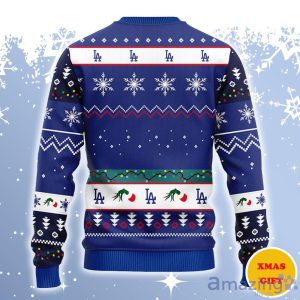 Los Angeles Dodgers 12 Grinch Xmas Day Ugly Sweater Gift For Christmas Product Photo 2