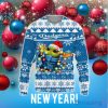 Los Angeles Dodgers Baby Yoda Star Wars Christmas Gift 3D Ugly Christmas Sweater Christmas Holiday Family Gift