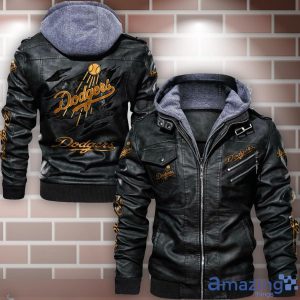 Los Angeles Dodgers Leather Jacket For Fans Product Photo 1