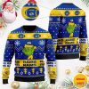Los Angeles Rams American NFL Team Logo Cute Grinch Ugly Sweater Gift For Christmas