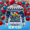 Los Angeles Rams Baby Yoda Star Wars Christmas Gift 3D Ugly Christmas Sweater Christmas Holiday Family Gift