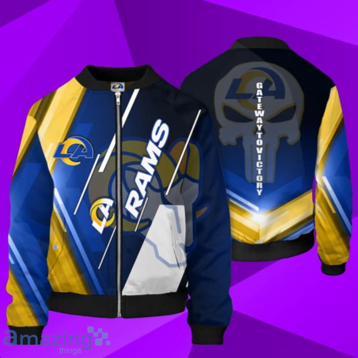 Los Angeles Rams Varsity Bomber Jacket