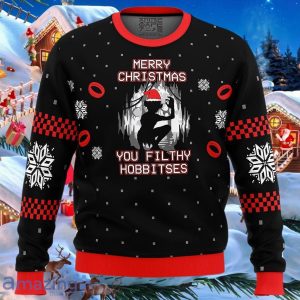 LOTR Filthy Hobitses Ugly Christmas Sweater Best Gift For Men And Women Product Photo 1