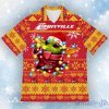 Louisville Cardinals Baby Yoda Star Wars Christmas Hawaiian Shirt