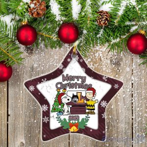 Loyola Ramblers Ceramic Ornament Snoopy Christmas Special Gift image Loyola Ramblers Ceramic Ornament Snoopy Christmas Special Gift Product Photo 2