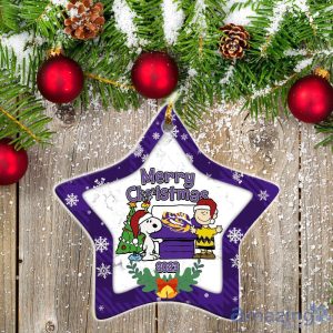 LSU Tigers Ceramic Ornament Snoopy Christmas Special Gift Product Photo 2