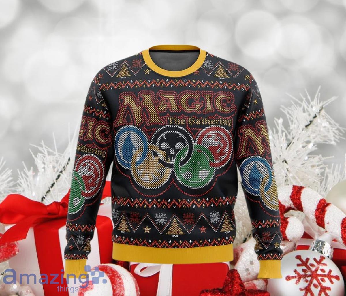 Magic the gathering ugly christmas sweater best sale