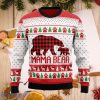 Mama Bear Ugly Christmas Sweater Style Gift For Men And Women