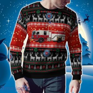 Manor Travis County Texas Travis County ESD 12 Christmas Ugly Sweater Christmas Holidays Gift Product Photo 2