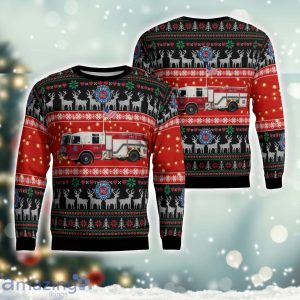 Manor Travis County Texas Travis County ESD 12 Christmas Ugly Sweater Christmas Holidays Gift Product Photo 1