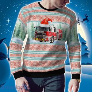 Marietta Georgia Cobb County Fire & Emergency Services AOP Ugly Sweater Christmas Holidays Gift Product Photo 2