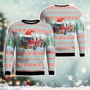 Marietta Georgia Cobb County Fire & Emergency Services AOP Ugly Sweater Christmas Holidays Gift Product Photo 1