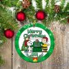 Marshall Thundering Herd Ceramic Ornament Snoopy Christmas Special Gift