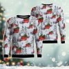 Massachusetts Concord Fire EMS Ambulance AOP Ugly Sweater Christmas Gift Ideas