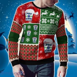 Massachusetts Pro EMS Christmas Ugly Sweater Christmas Holidays Gift Product Photo 2