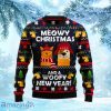 Meowy Christmas And Woofy New Year Ugly Christmas Sweater Gift Knitting Sweater
