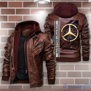 Mercedes-Benz Leather Jacket Special Gift For Men Product Photo 2