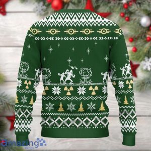 Merry Christmas From Vault Tec Fallout Ugly Knitted Christmas 3D Sweater Product Photo 2