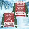 Merry Christmas Ya Filthy Animal Ugly Christmas Sweater – Red