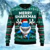 Merry Sharkmas Ugly Christmas Sweater Gift Knitting Sweater