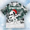 Michigan State Spartans Snoopy Dabbing The Peanuts Christmas Hawaiian Shirt