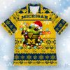 Michigan Wolverines Baby Yoda Star Wars Christmas Hawaiian Shirt