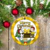 Michigan Wolverines Ceramic Ornament Snoopy Christmas Special Gift