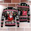 Miller High Life Black Santa Hold My Beer Ho Ho Ho Ugly Christmas Sweater