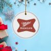 Miller High Life Merry Christmas Circle Ornament
