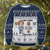 Miller Lite Clown Ugly Christmas Sweater Christmas Gift Holiday