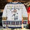 Miller Lite Dude Ugly Christmas Sweater Nice Gift For Everyone