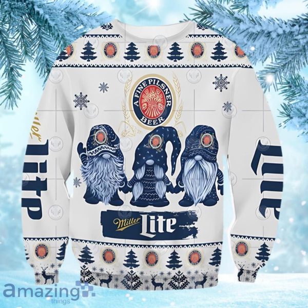 Miller lite shop christmas sweatshirt