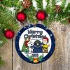 Milwaukee Brewers Ceramic Ornament Snoopy Christmas Special Gift