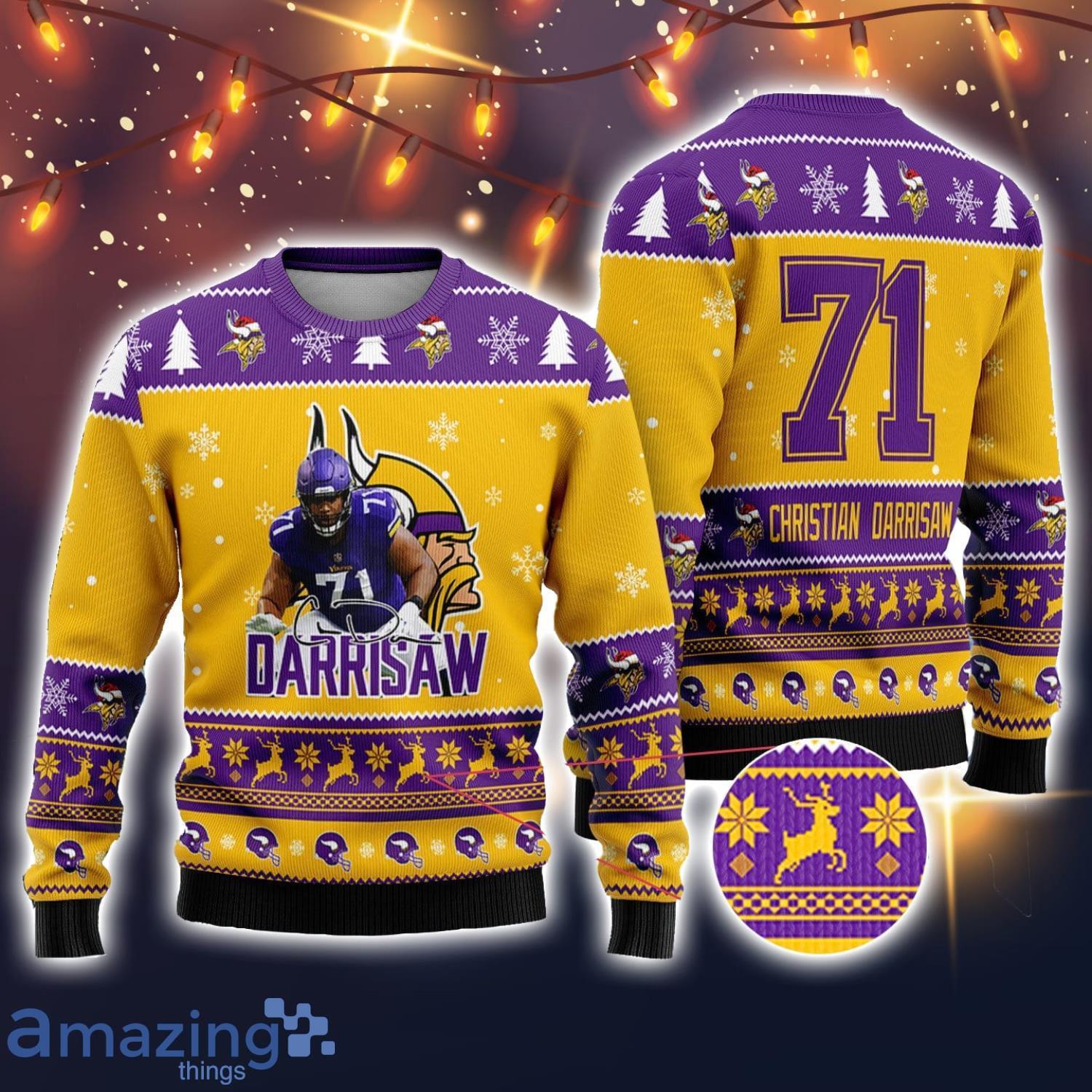 Christian Darrisaw Minnesota Vikings Jersey – Jerseys and Sneakers