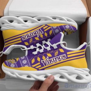 Minnesota Vikings Christmas Santa Claus Special Style Max Soul Shoes Product Photo 1