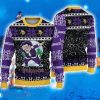 Minnesota Vikings Dabbing Santa Ugly Christmas Sweater 3D Gift For Fans