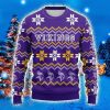 Minnesota Vikings Ugly Christmas Sweater 3D Gift For Fans