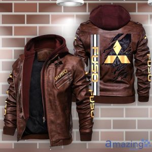 Mitsubishi Fuso Leather Jacket Special Gift For Men Product Photo 2