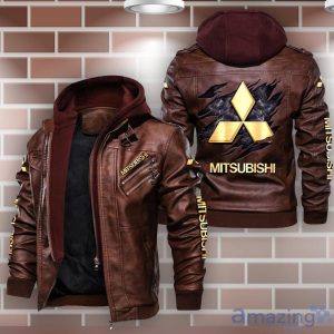 Mitsubishi Leather Jacket Best Gift For Men Father's Day Gift Product Photo 2