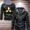 Mitsubishi Leather Jacket Best Gift For Men Father’s Day Gift