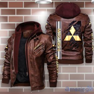 Mitsubishi Leather Jacket Special Gift For Men Product Photo 2