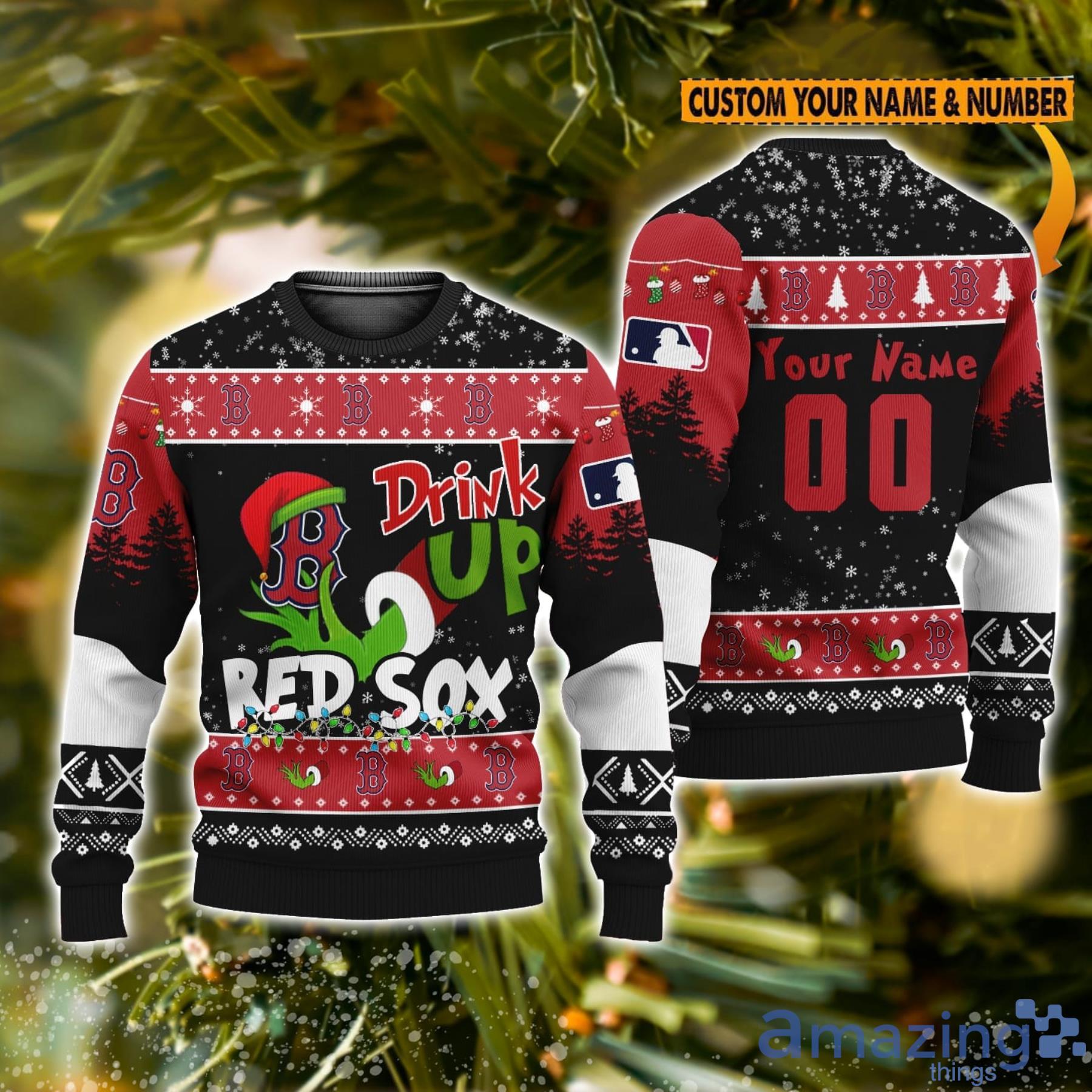 red sox christmas shirt