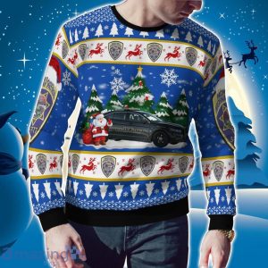 Montana Highway Patrol Ford Taurus 2016 Christmas Ugly Sweater Christmas Holidays Gift image Montana Highway Patrol Ford Taurus 2016 Christmas Ugly Sweater Christmas Holidays Gift Product Photo 2